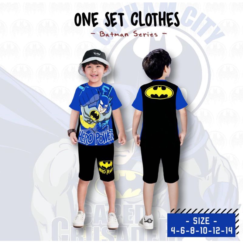 Setelan Sayap Batman London Kids (2-7 thn)