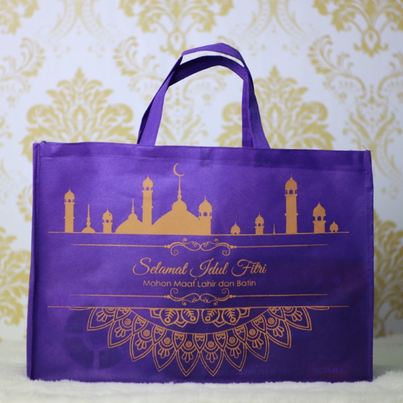 Tas Hampers Lebaran Paket Idul Fitri Jinjing Desain Elegant Banyak Pilihan Warna Jumbo Hampers Batik Mewah S