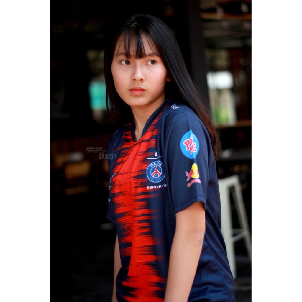 Jersey Team PSG RRQ Navy Free nickname