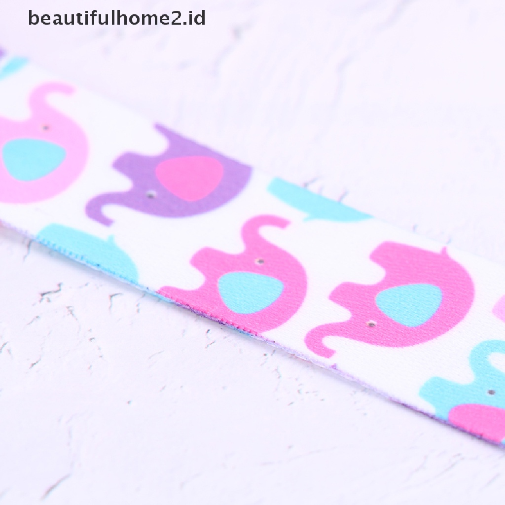 (Beautifulhome2.Id) Klip Rantai Holder Dot Empeng Bayi Motif Print Kartun