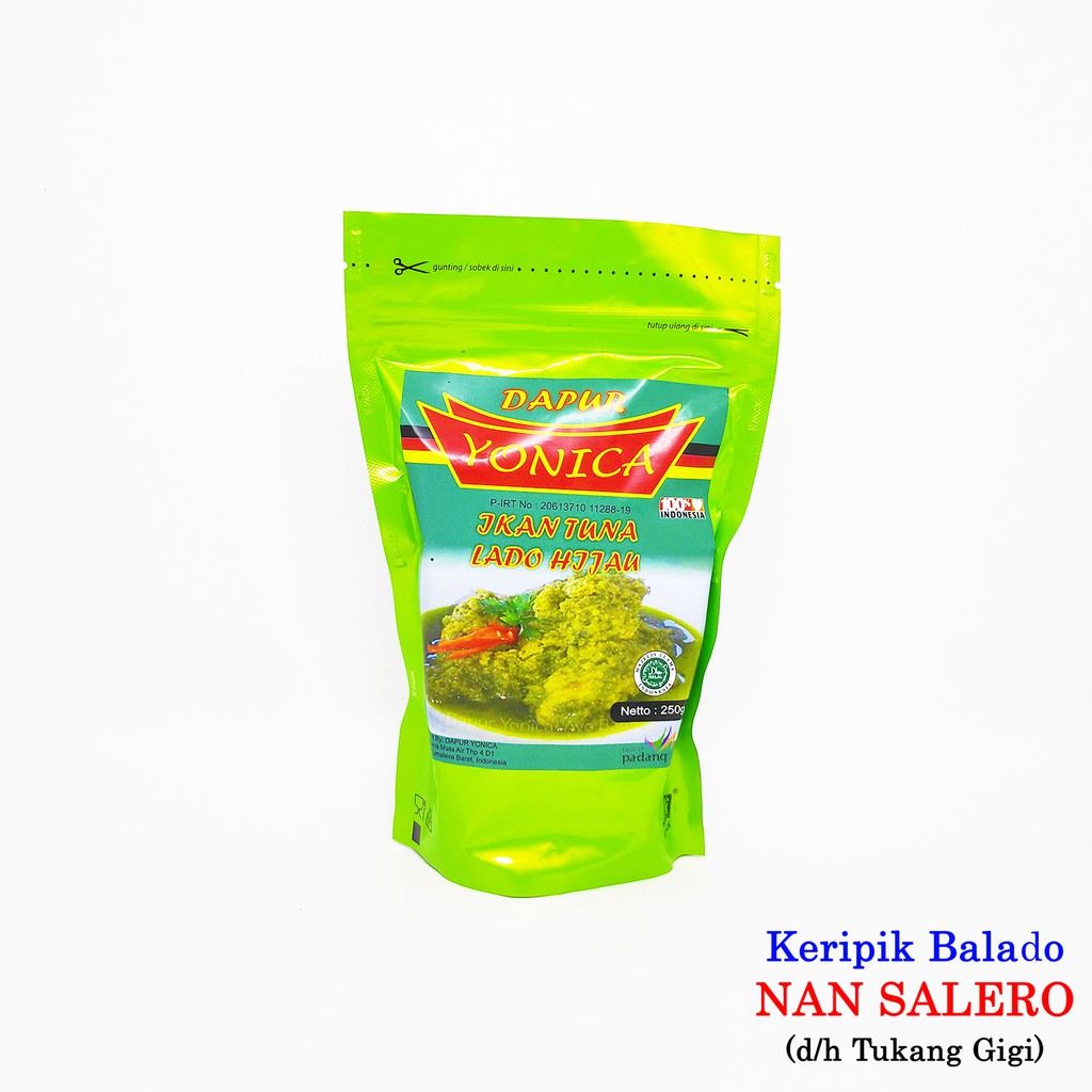

Ikan Tuna Lado Hijau Cabe Ijo Yonica