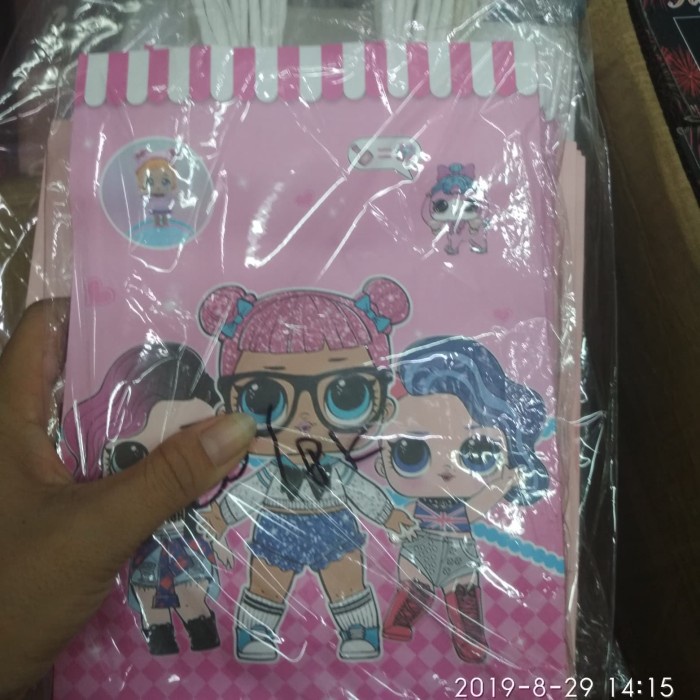 

✨ BISA COD ✨ PAPER BAG 15*21*8CM LOL 02