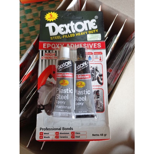 Lem dextone plastic steel