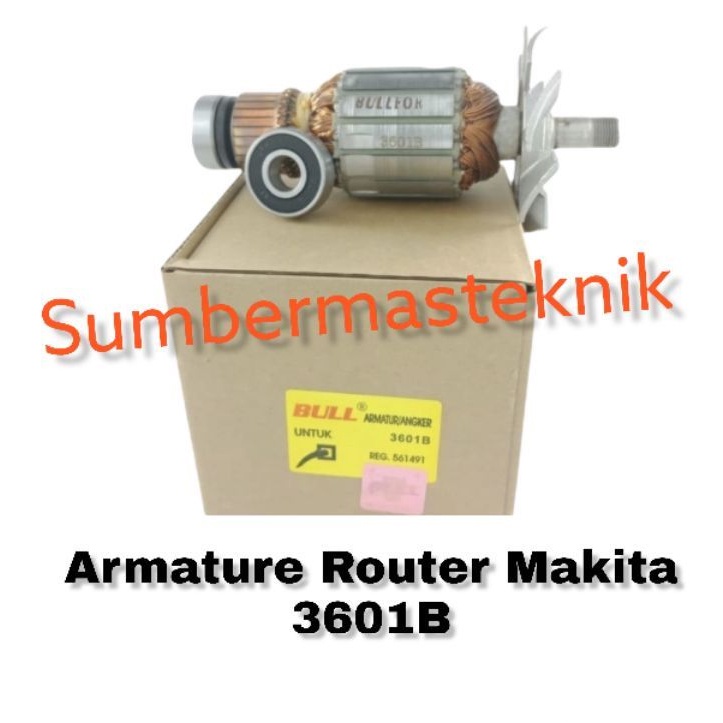 ARMATURE MAKITA 3601 B ARMATURE ANGKER MESIN ROUTER MAKITA 3601B