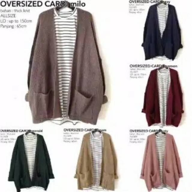 AFI - MC - RJT Lavella Oversize Knit Outer Wanita Rajut