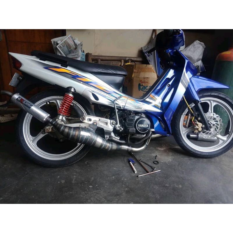 Knalpot KDX Exhaust Jogja FIZR FORCE1 Serpico Kolong Original Racing jogja
