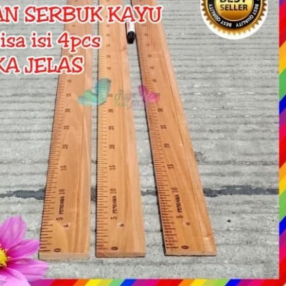 

Stok.reády⭐ Penggaris Kayu 1 Meter / 100 CM >.