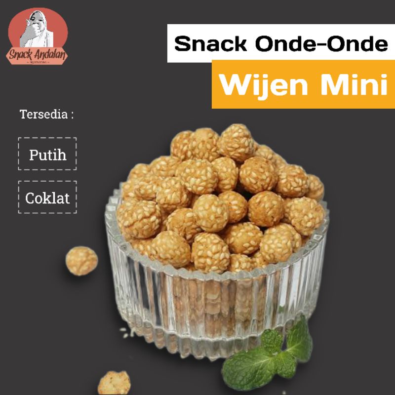 

Onde-onde Wijen Mini 500gr