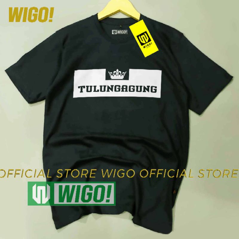 DJVNS T-shirt Baju Kaos Tulungagung Bahan Katun Combed Halus Lengan Pendek Pria Wanita