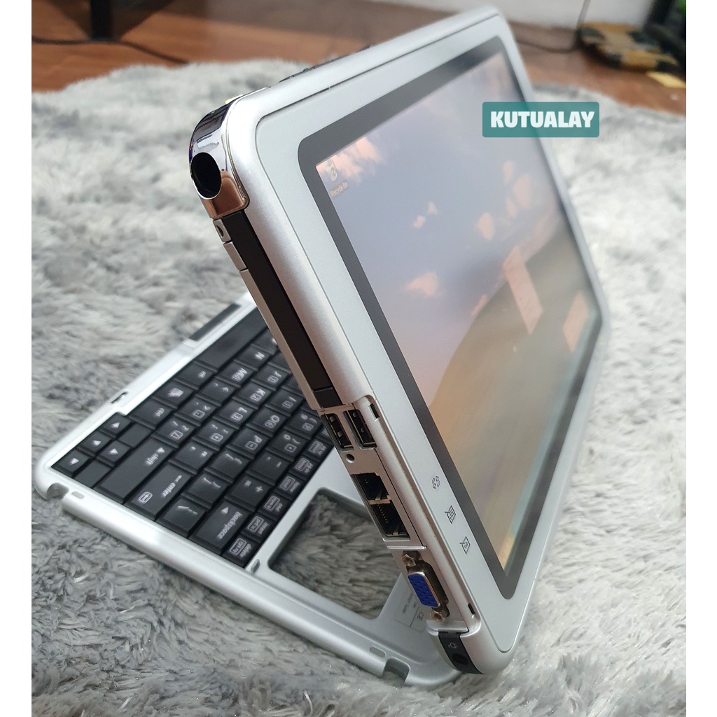 Laptop Jadul HP Compaq TC1000 Tablet PC 2in1 Vintage Retro Colector