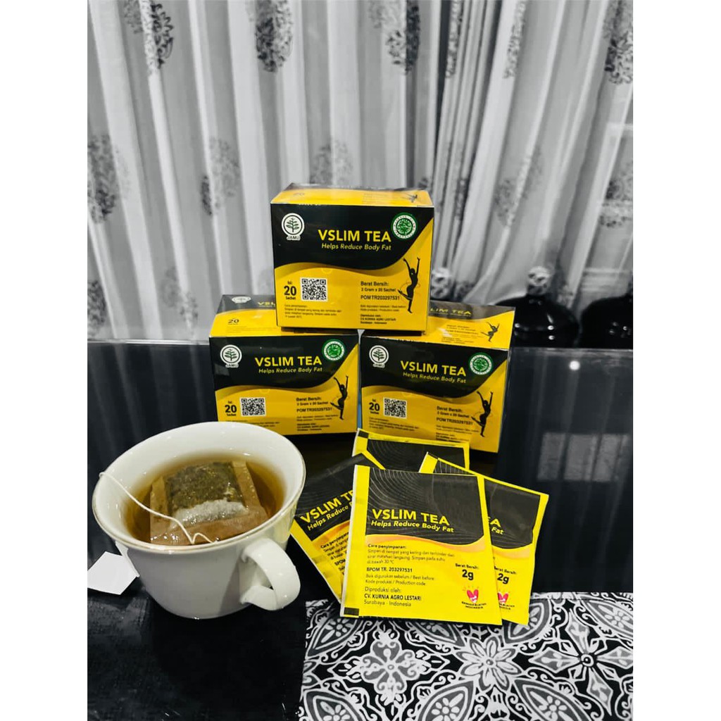 VSLIM TEA - PELANGSING BADAN BPOM