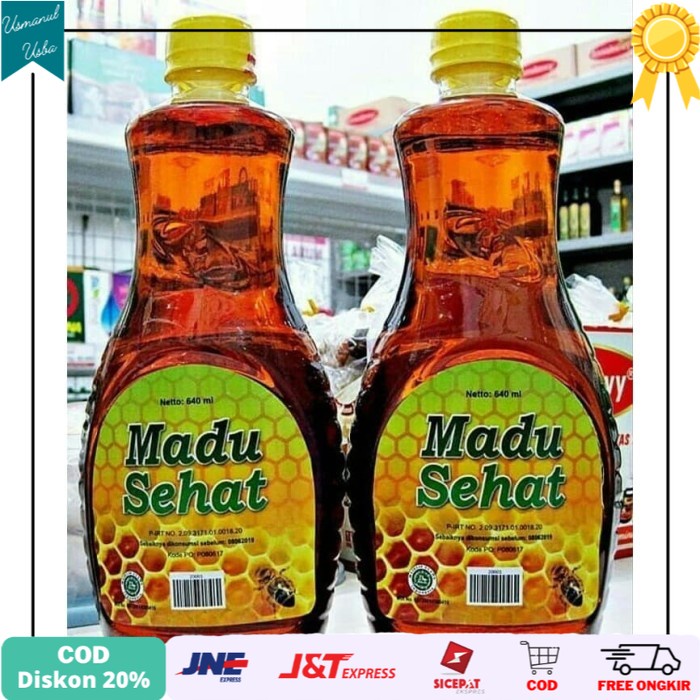 

◾COD◾ Madu sehat madu klinik sehat 640 ml madu asli / original tanpa campur