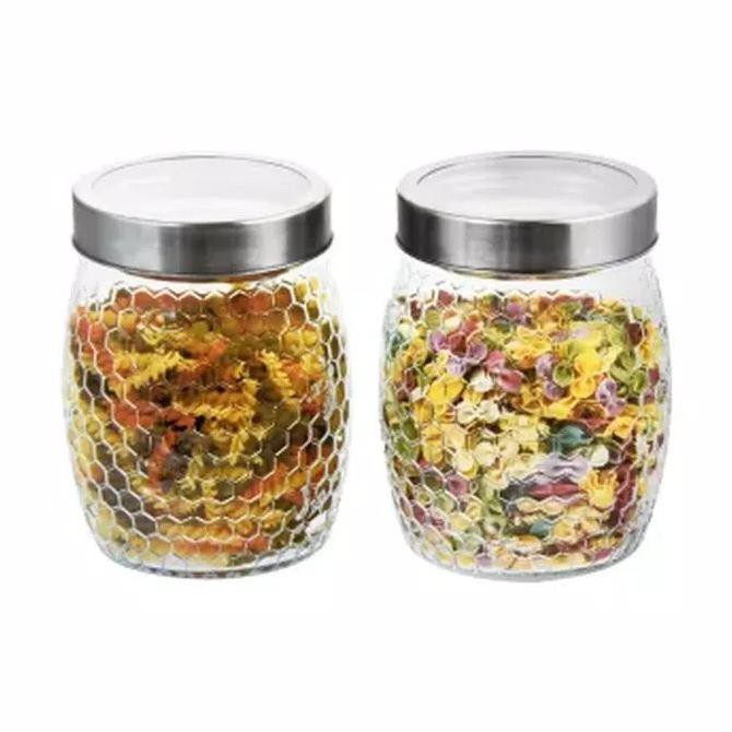 Krishome Set Toples Kaca 2Pcs Anggrekmart