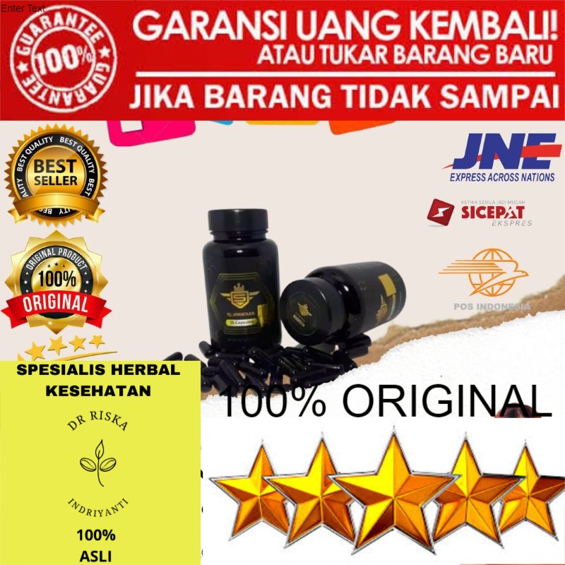 100% ASLI SUPREMA ORIGINAL 100% Suplemen Vitalitas Pria Hasil Permanen