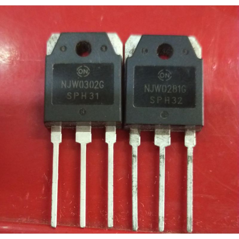 TRANSISTOR NJW 0302G dan NJW 0281G