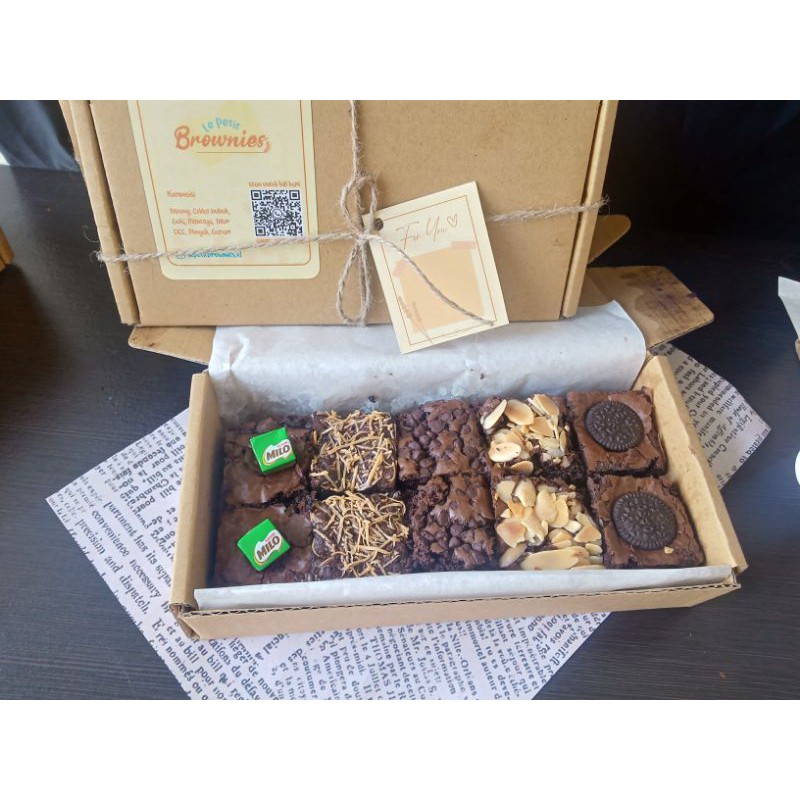 

Brownies Personal Pack Mix 5 Topping