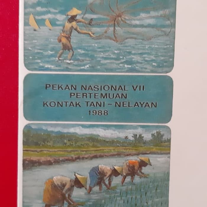 

Amplop Hadiah Lebaran SHP- PEKAN NAS VII PERTEMUAN TANI NELAYAN 1988