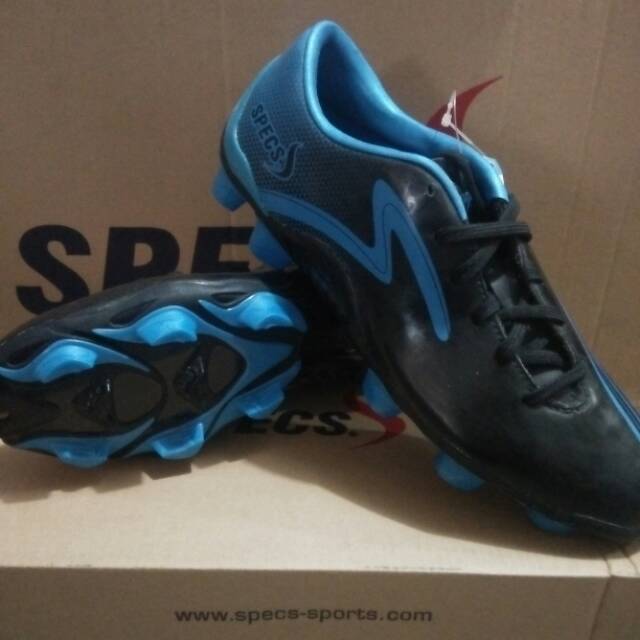 Sepatu Bola Specs Accelerator Bafana Black FREE DEKKER