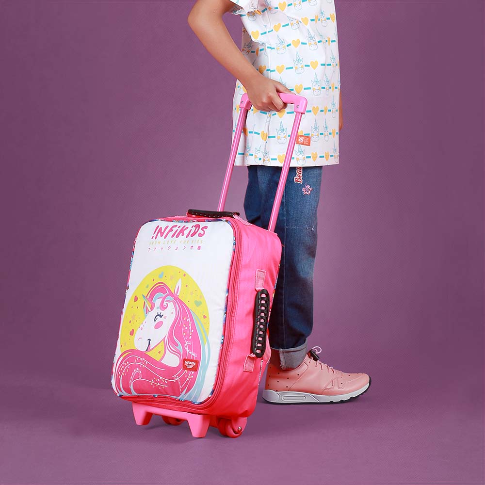 Tas Sekolah Troli Backpack Anak Perempuan PAUD TK SD  Motif Little Pony Model Terbaru Kualitas Terbaik