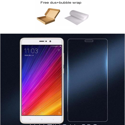 Xiaomi Mi 5S Plus Tempered Glass Screen Protector Anti Gores