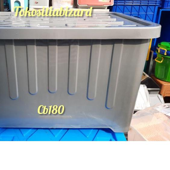 ➪ MPW CONTAINER BOX CB 180 LITER / CONTAINER ABU ABU ✾