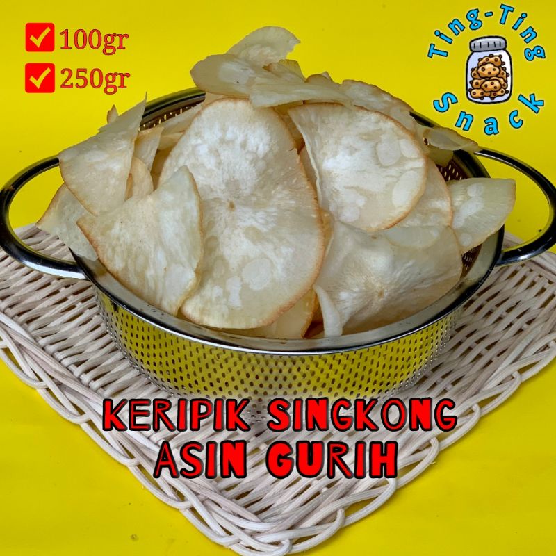 

KERIPIK SINGKONG ASIN 250 GRAM | SANJAI BREKELE ORI MAICIH CABE IJO 250GRAM TINGTING SNACK 250GR