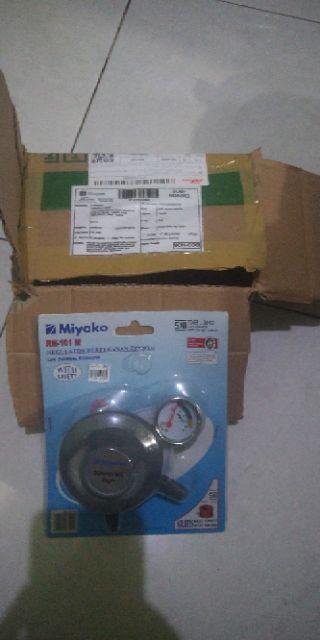 Regulator Miyako 101 M Rm 101 M Regulator + Meter Kompor Gas Miyako 101 Kepala Gas Kompor Lpg