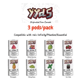 [YYDS Pod] Compatible with RELX Infinity/Phantom Pod YYDS Pods Cartridge Vape vapoor(3 pods/pack)