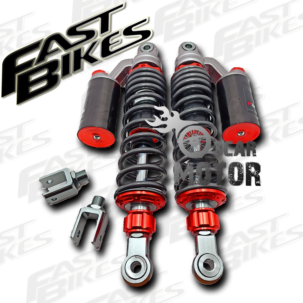 DUAL TABUNG SHOCKBREAKER FAST BIKES NEW BEBEK REVO VIT SUPRA X JUPITER Z rx king motor