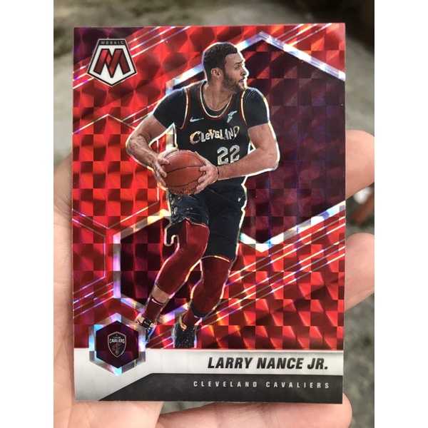 PANINI MOSAIC RED LARRY NANCE JR 2020 KARTU BASKETBALL NBA CARD