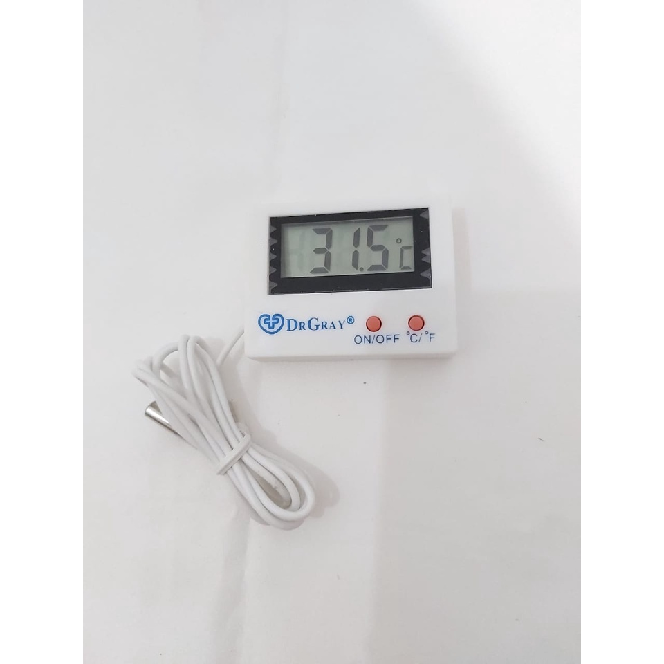 Termometer Digital Merek DR.GRAY Aquarium-Kulkas-Freezer dll  (Thermometer HT5)