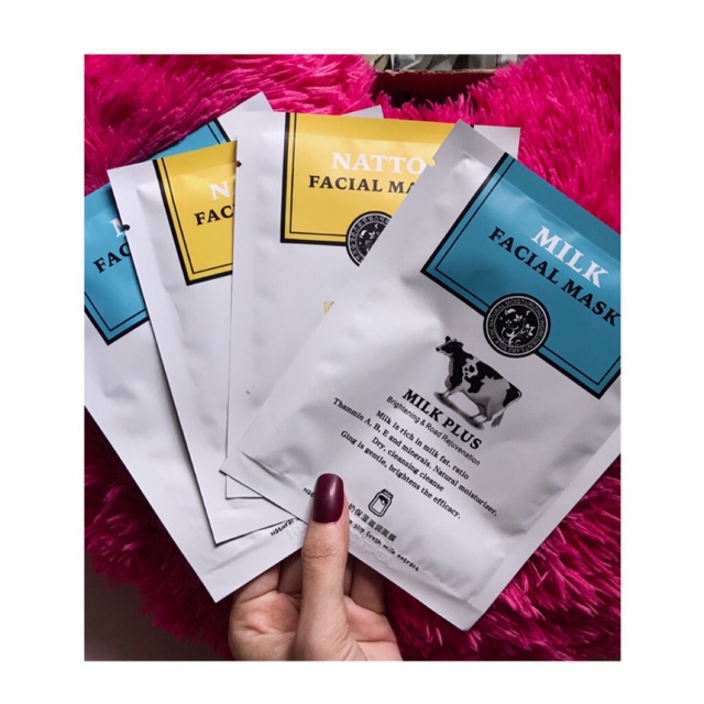 ROREC Goat Milk Natto Sheet Mask
