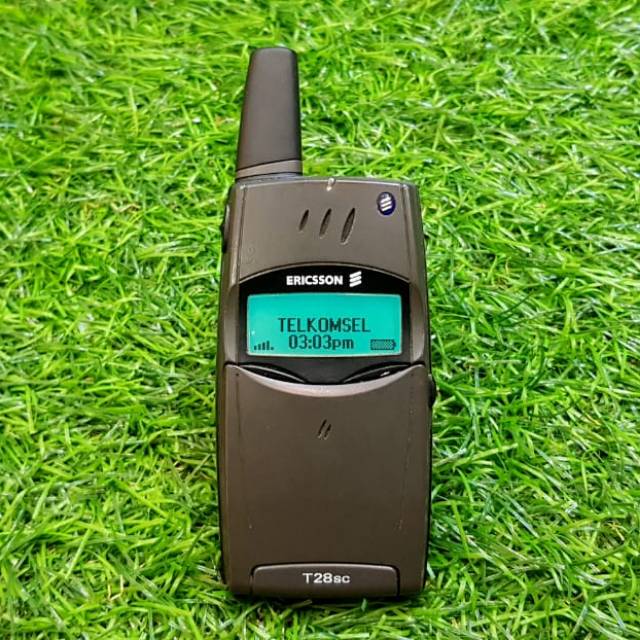 HP Jadul Ericsson T28 T28s Flip Normal Siap Pakai Antena Not T39 Or T29
