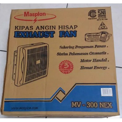 Exhaust Fan Kipas Angin Hisap Maspion MV 300 ( 12 inch )