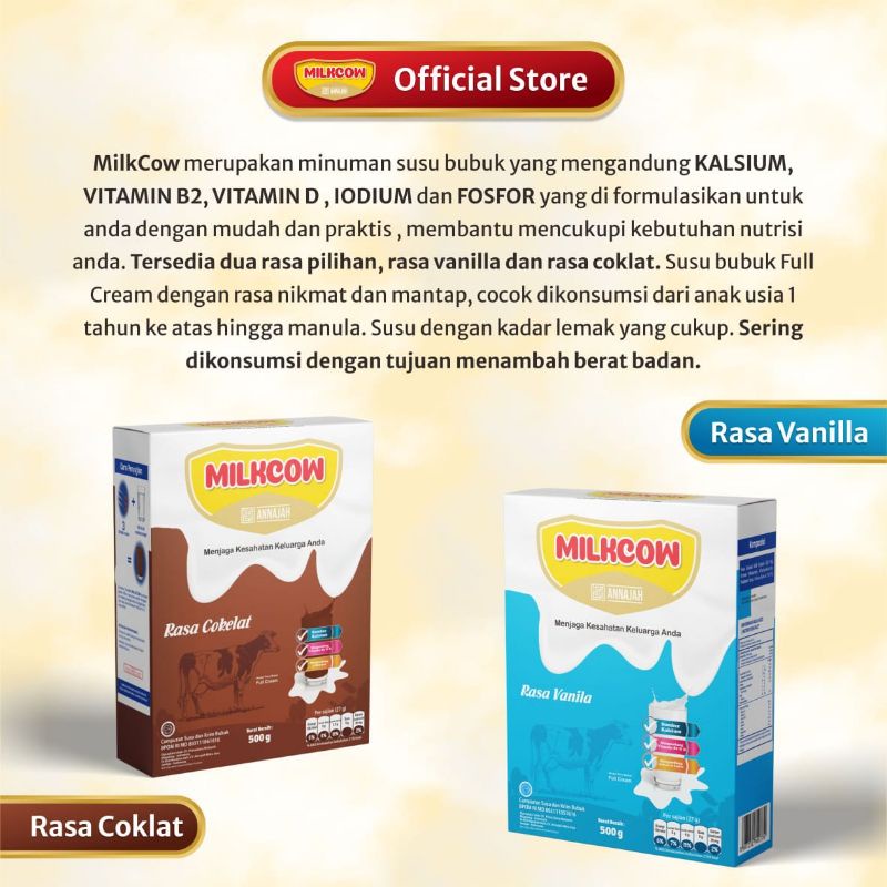 MILKCOW SUSU GEMUK 500 gr