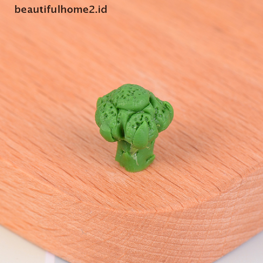 (beautifulhome2.id) 7pcs / set Mainan Miniatur Sayuran Untuk Aksesoris Rumah Boneka