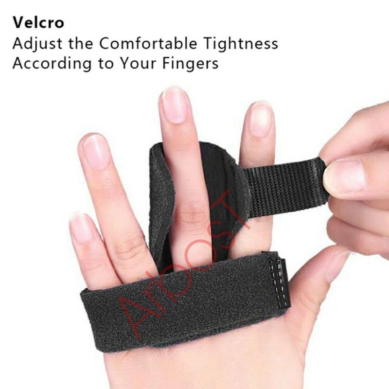 Deker Jari Tangan Finger Splint Mallet Finger Anti Nyeri Patah Tulang Pelindung Jari