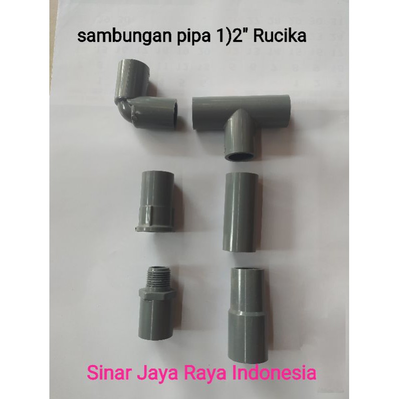 sambungan pipa wavin 1/2" dan 3/4"