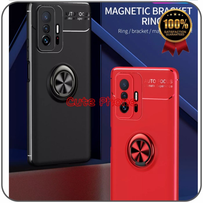 SOFTCASE XIAOMI 11 T 11T PRO SOFT CASE SILIKON AUTOFOCUS RING ORIGINAL