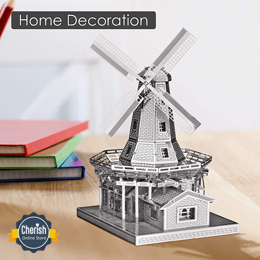 Puzzle 3D Metal Kapal | Miniatur Replika Tempat Hiburan - Pazel - Pasel - DIY