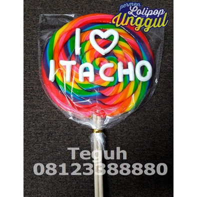 

Custom nama Lolipop Diameter 12cm, 16cm
