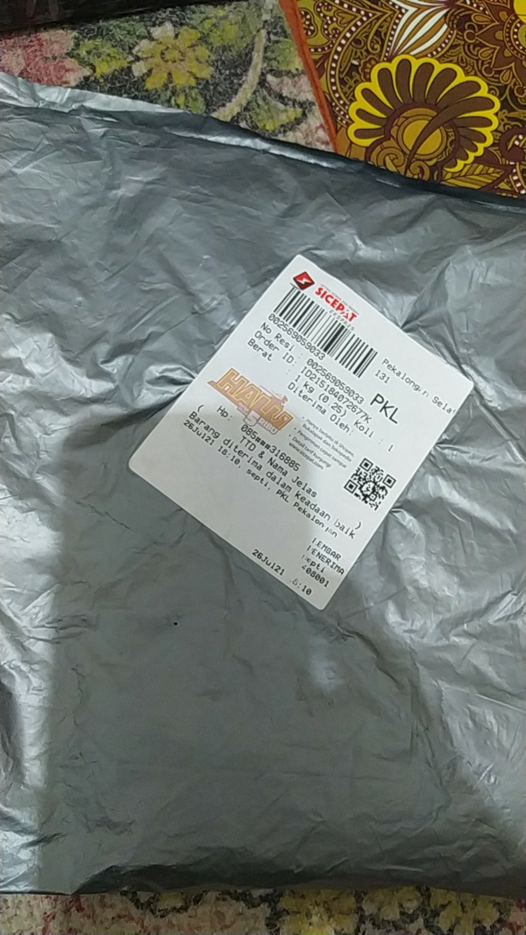 Kemeja Pria Kemeja Casual Batik Pria Batik Sogan Smoke