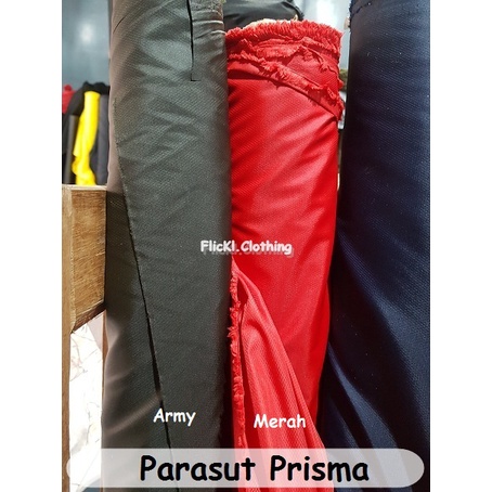 Bahan Kain Parasut Prisma Diamond Parasit Prisma Diamond Waterproof Anti Air