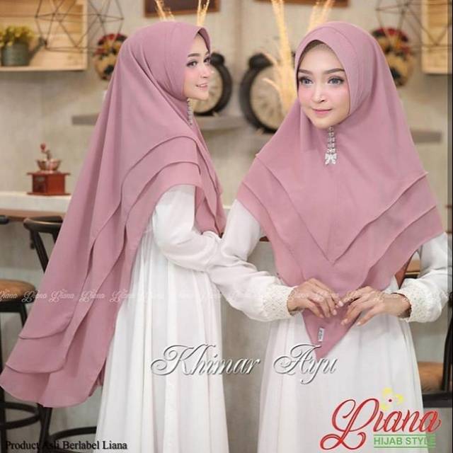 KHIMAR AYU LIANA,  KHIMAR LIANA,  HIJAB INSTAN  LIANA