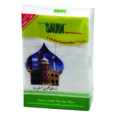 Kapas Muka | Facial Cotton Saudi Choice 50 Gram