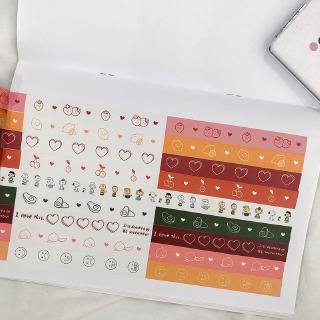 Stiker Kertas Selotip Washi Motif Aneka Gambar dan Warna Stiker Kertas Selotip Washi Motif Aneka Gambar dan Warna
