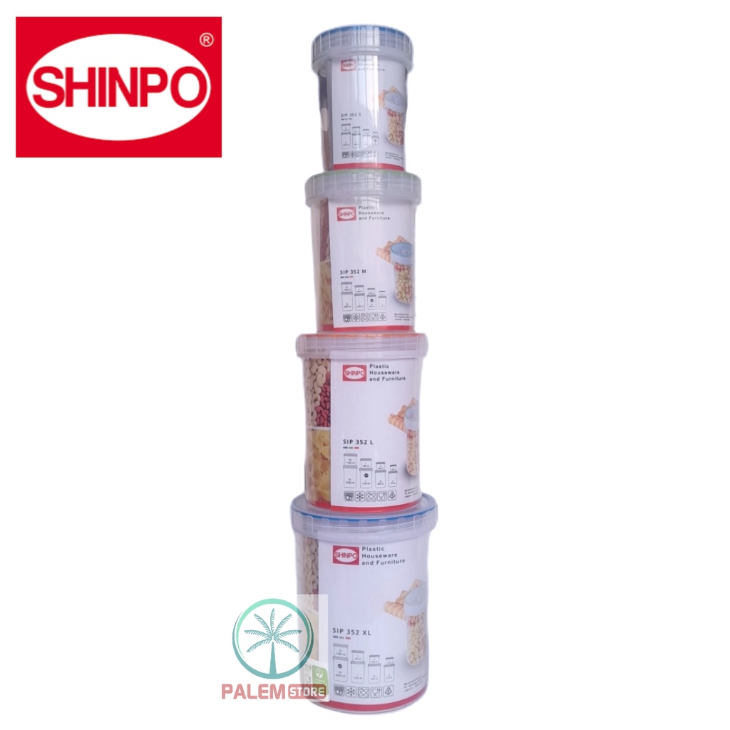 Shinpo SIP-352 Keep Series / Toples Plastik Shinpo SIP-351 Nest Series / Tempat Cemilan SIP-328S segi