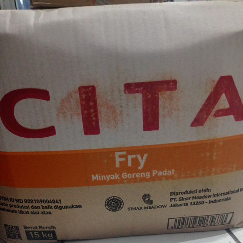 

minyak padat Cita Fry kemasan repack 500 gram