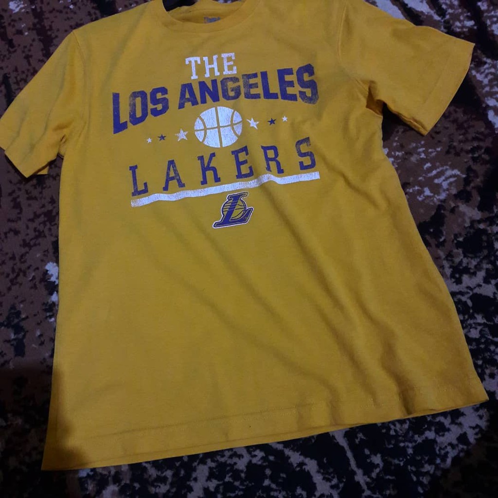 kaos basket nba la lakers second original