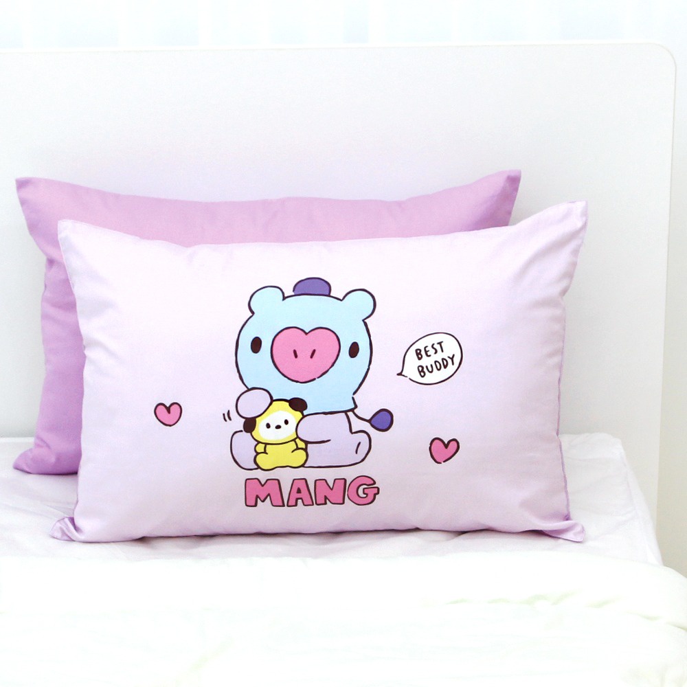 BT21 LITTLE BUDDY PILLOW COVER MANG